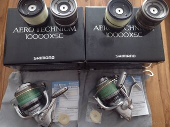 Predám Shimano aero technium 10 000 xsc + 2 nahradné cievky