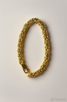 Zlatý náramok 14K – 32,25 g – masívny, šperky