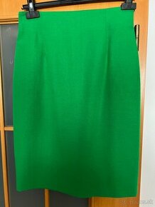 Predám dámsku zelenú elegantnú sukňu - 1