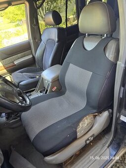 Kožené elektrické sedačky Nissan Patrol Y61 wagon