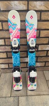 Detské lyže, lyžiarky, prilba