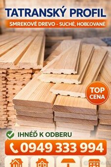 Tatransky profil červený smrek /smrek