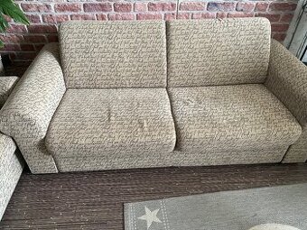 Štýlový set rozkladacieho gauča s unikátnym dizajnom