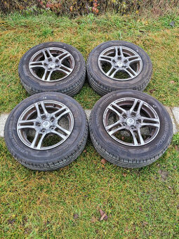 4ks ALU disk + PNEU Hankook 195/65R15 z š. octavia