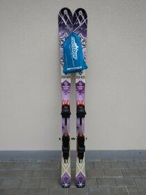 skialpové lyže Völkl 163 cm, skialpové viazanie, pásy