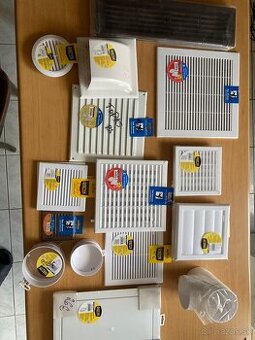 Ventilačné mriežky a rúry