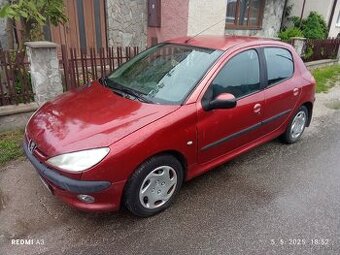 Predám Peugeot 206 1.1 44kw 2002