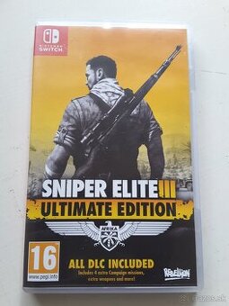 Predám hru na Nintendo Switch Sniper Elite 3 Ultimate Editio
