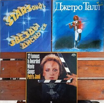 LP platne 70' - 80' roky