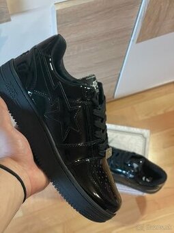 Bape Sta Low Patent Black