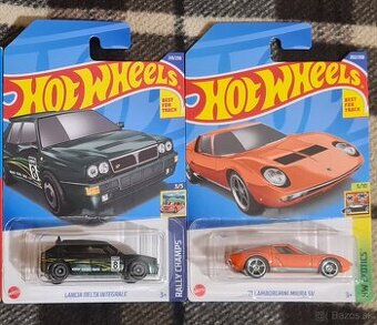 Hot Wheels dlhé karty