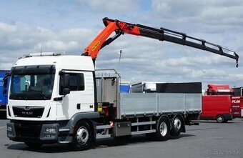 9239 - MAN TGM 26.340 - 6x2 - Valník + HR-PALFINGER PK 19.00