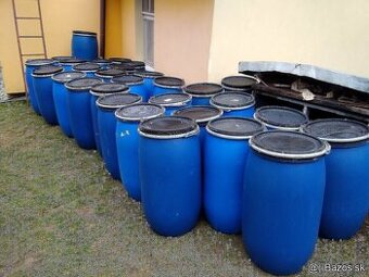 Plastové sudy 120L 20e/ks