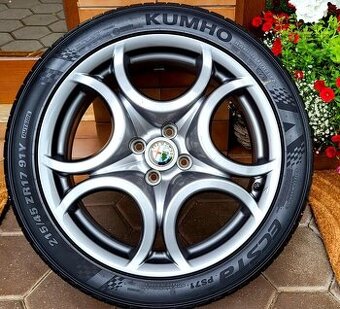 alu R17 4x98, orig. Alfa Romeo MITO, pneu 215/45