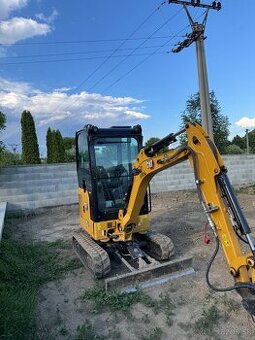 Prenájom Bagra CAT 301.8