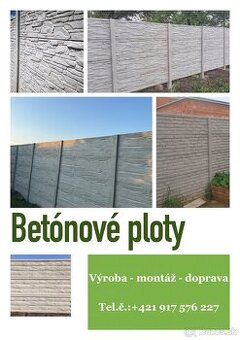 Betónové ploty