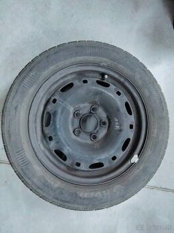 Oceľové disky s letnými pneu 185/60/R14