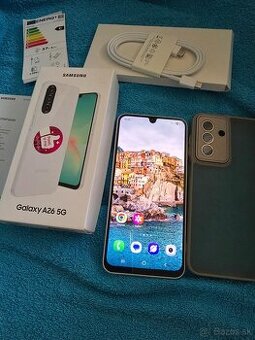 Samsung A26 5g dual sim biely super deluxe stave používaný p