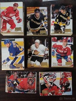 Predám hokejové kartičky ultra fleer 94-95 set prva seria