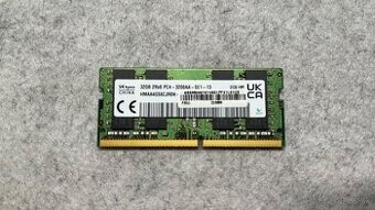 32GB DDR4 3200 MHz - notebookové