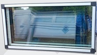 Predám fixné okna:200x100 biele aj antracit,150x100 ,268x146