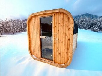 Sauna Cube Midi- smrk