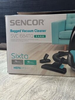 Vysávač Sencor SVC 684TQ HEPA 850 W