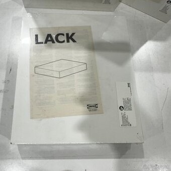 IKEA LACK – biela nástenná polica, nová, zabalená