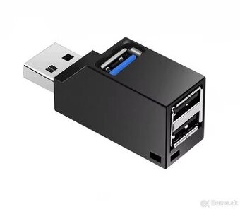 USB HUB rozbočovač – 1× USB na 3× USB (nový)