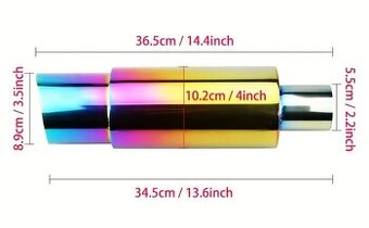 Predam športový vyfuk