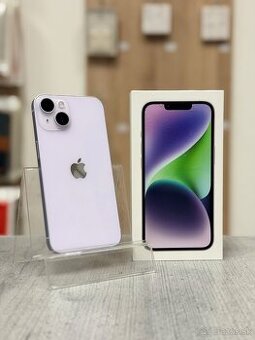 100% BATÉRIA - Apple iPhone 14 128GB Purple