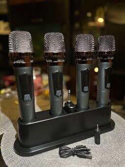 Bezdrôtové VHF mikrofóny + príslušenstvo