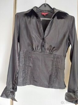 Cierna damska bluzka