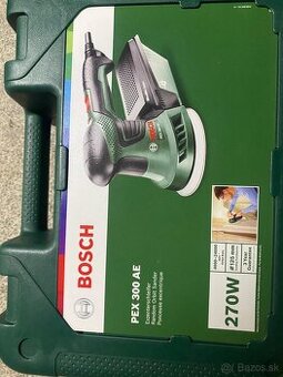 Úplne nová Excentrická brúska BOSCH PEX 300 AE – 270W