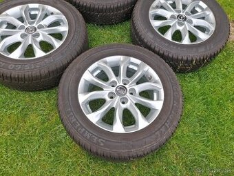 16" ALU 5x 114,3 MAZDA orig. zimné 215/60 r16 + TPMS