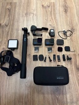 🎥 Kombo GoPro 11 + GoPro 10 + príslušenstvo – ideálne na vl