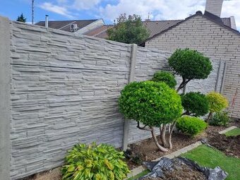 Realizácia betónových plotov – na kľúč