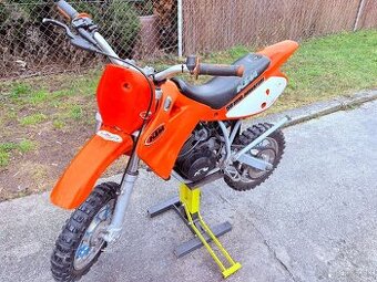 DETSKÝ MOTO KTM SX50 MINI ADVENTUR 2TAKT AUTOMAT 2001