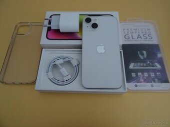 iPhone 14 128GB STARLIGHT - ZÁRUKA 1 ROK - 100% BATERIA
