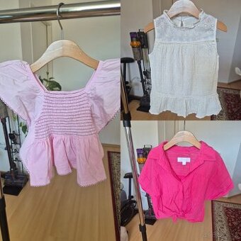 Zara topy velkost od 130cm po 140cm,cena za jeden kus