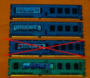 Predám moduly RAM DDR3