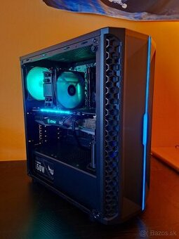 Herný Počítač RTX 3070 Ryzen 5 5500 16GB RAM 1,5TB SDD + HDD