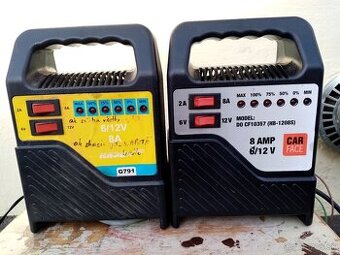 Nabijačky autobaterii 6v 12v -