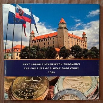 Prvý súbor slovenských eurominci 2009.