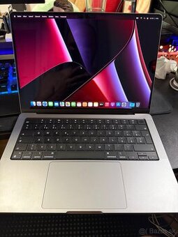 MacBook Pro 14" (2021) M1 Pro / 16GB RAM / 96% batéria