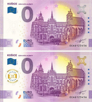 Predám 0 € bankovky od 3,50,-€ rok 2025