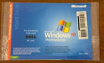 🖥️ Windows XP Professional – Nový, originálne zabalený