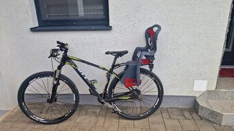 Detská sedačka - cyklistické sedadlo na bicykel