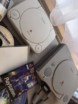 Playstation 1 zbierka hry a konzoly
