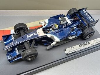 F1 WILLIAMS COSWORTH FW28 NICO ROSBERG HOTWHEELS 1:18